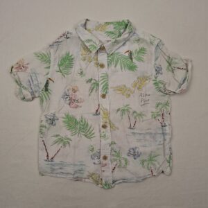 Chemise manches courtes - Zara - 18M