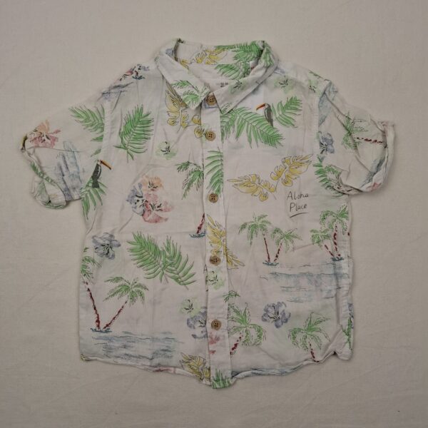 Chemise manches courtes - Zara - 18M
