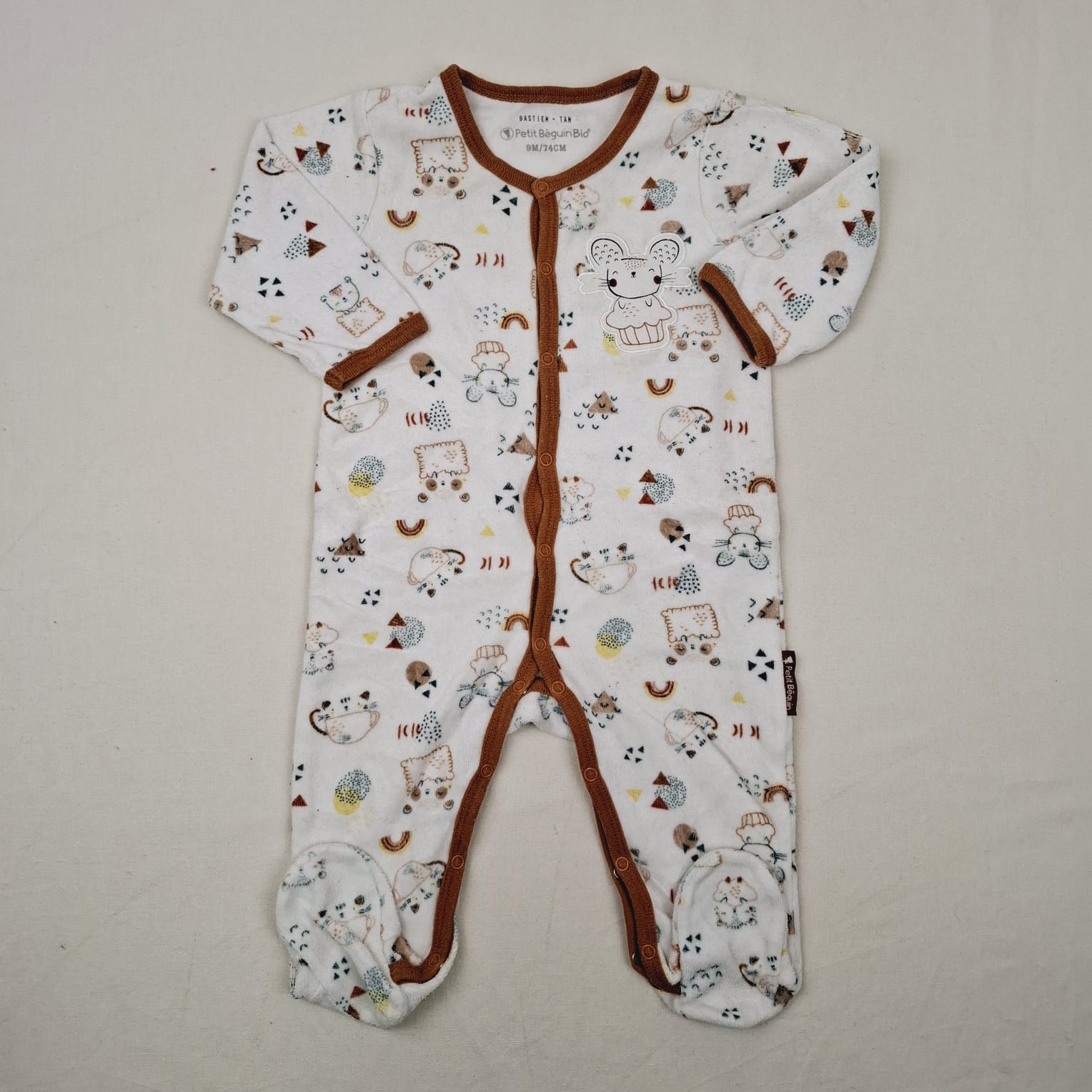 Pyjama 1 pièce - Petit Béguin - 9M