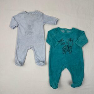 2 pyjamas 1 pièce - Multimarques - 1M