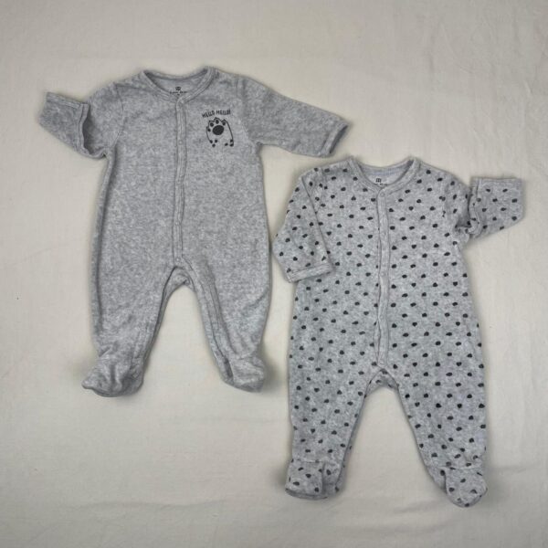 2 pyjamas 1 pièce - La Redoute - 3M