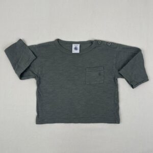 T-shirt manches longues - Petit Bateau - 6M