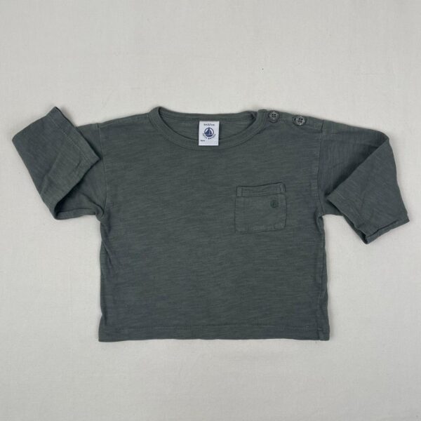T-shirt manches longues - Petit Bateau - 6M