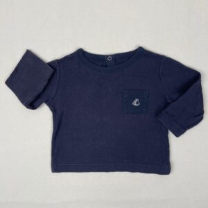T-shirt manches longues - Petit Bateau - 6M