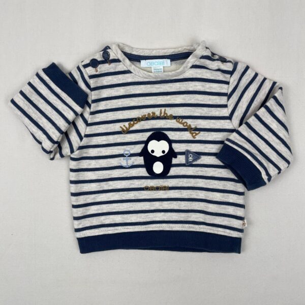 T-shirt manches longues - Obaïbi - 6M