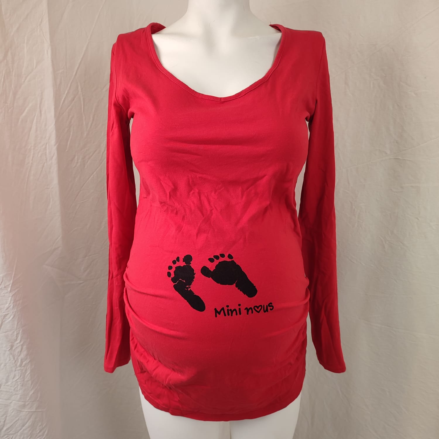 T-shirt manches longues - La Halle Maternité - 40