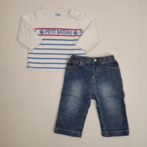 Ensemble 2 pièces - Petit Bateau - 6M