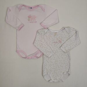 2 bodies - Petit Bateau - 12M