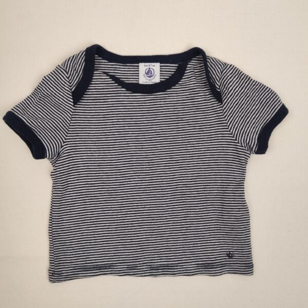 T-shirt manches courtes - Petit Bateau - 6M