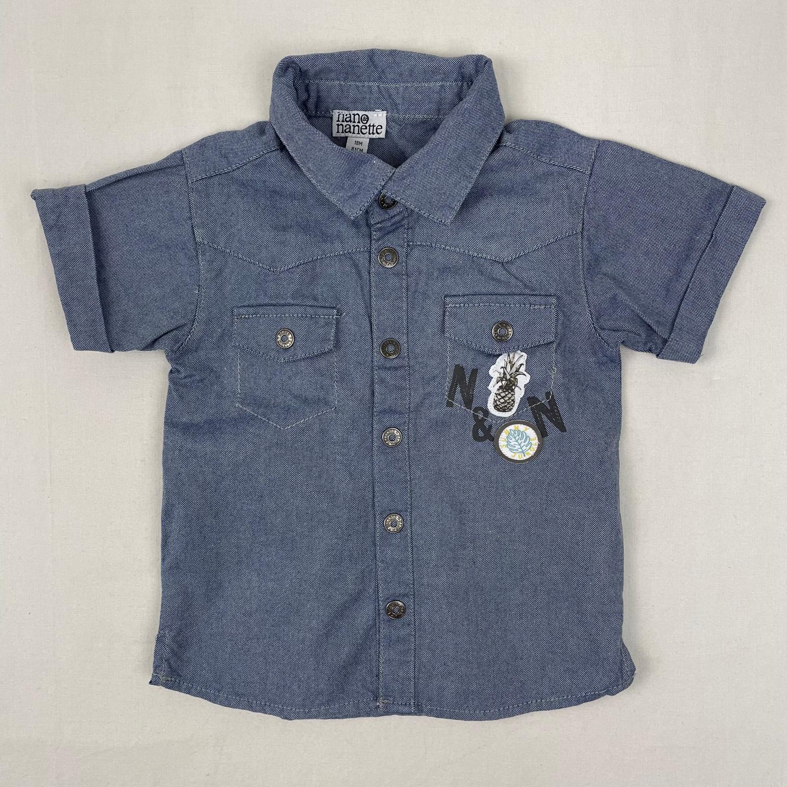 Chemise manches courtes - Nano & Nanette - 18M
