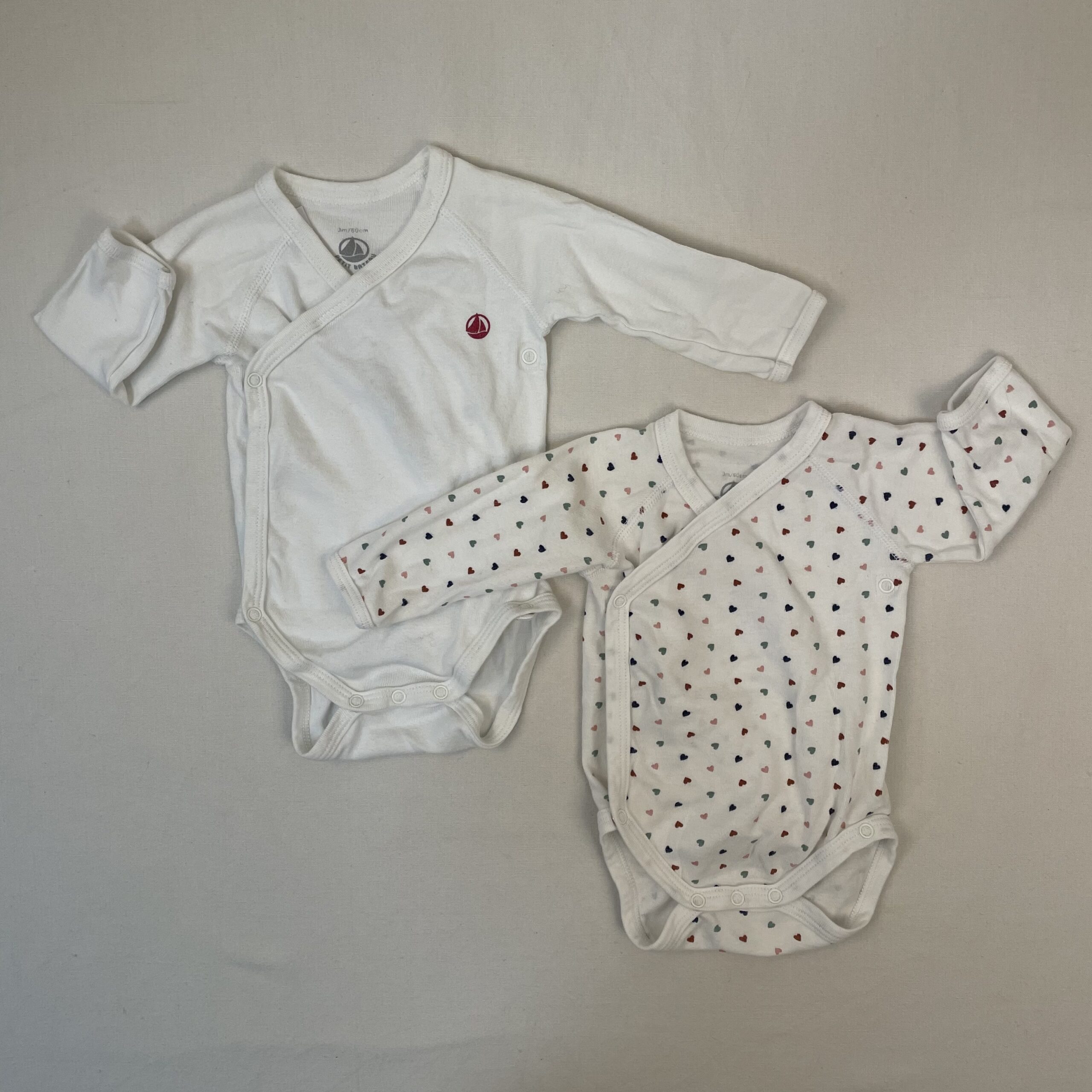 2 bodies - Petit Bateau - 3M