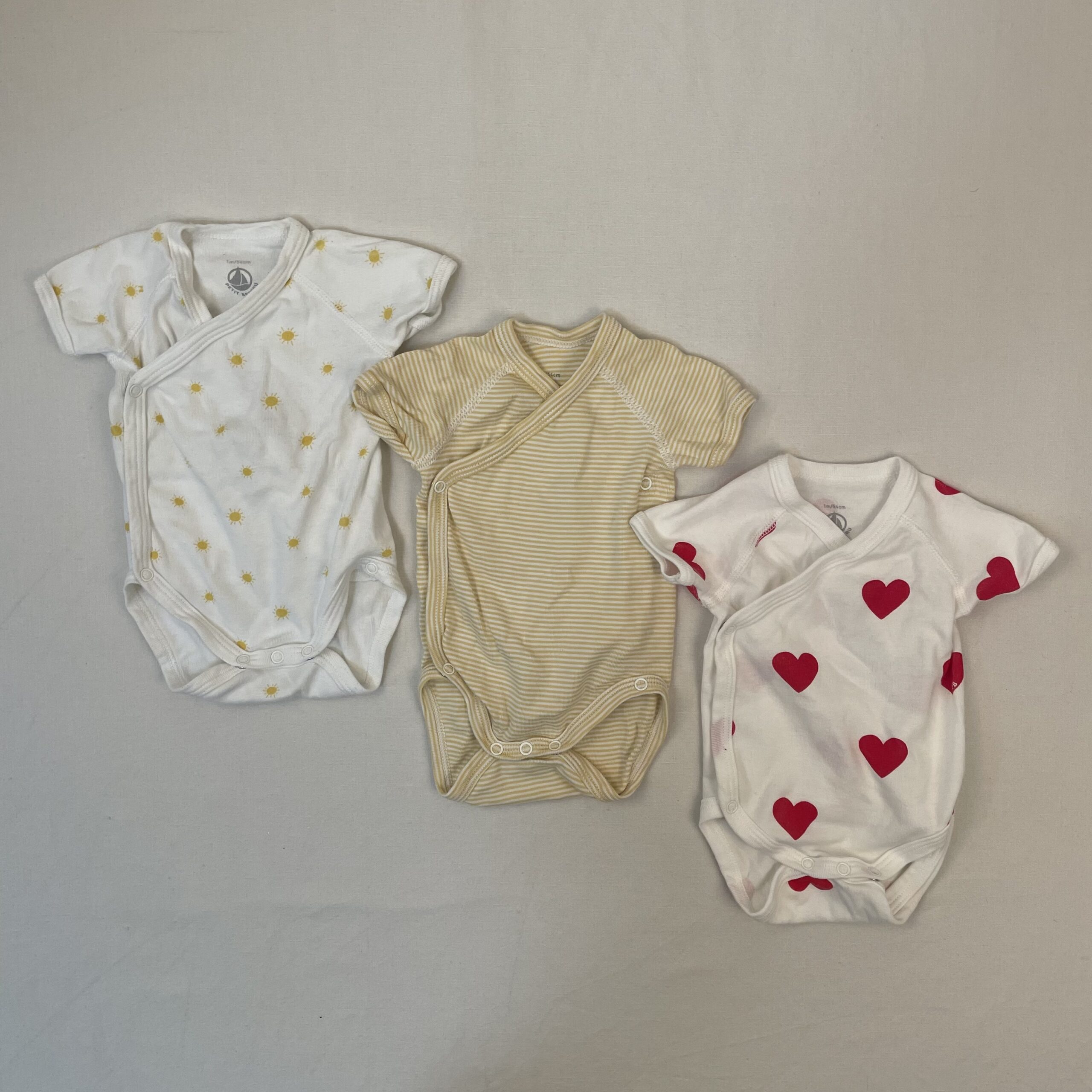 3 bodies - Petit Bateau - 1M