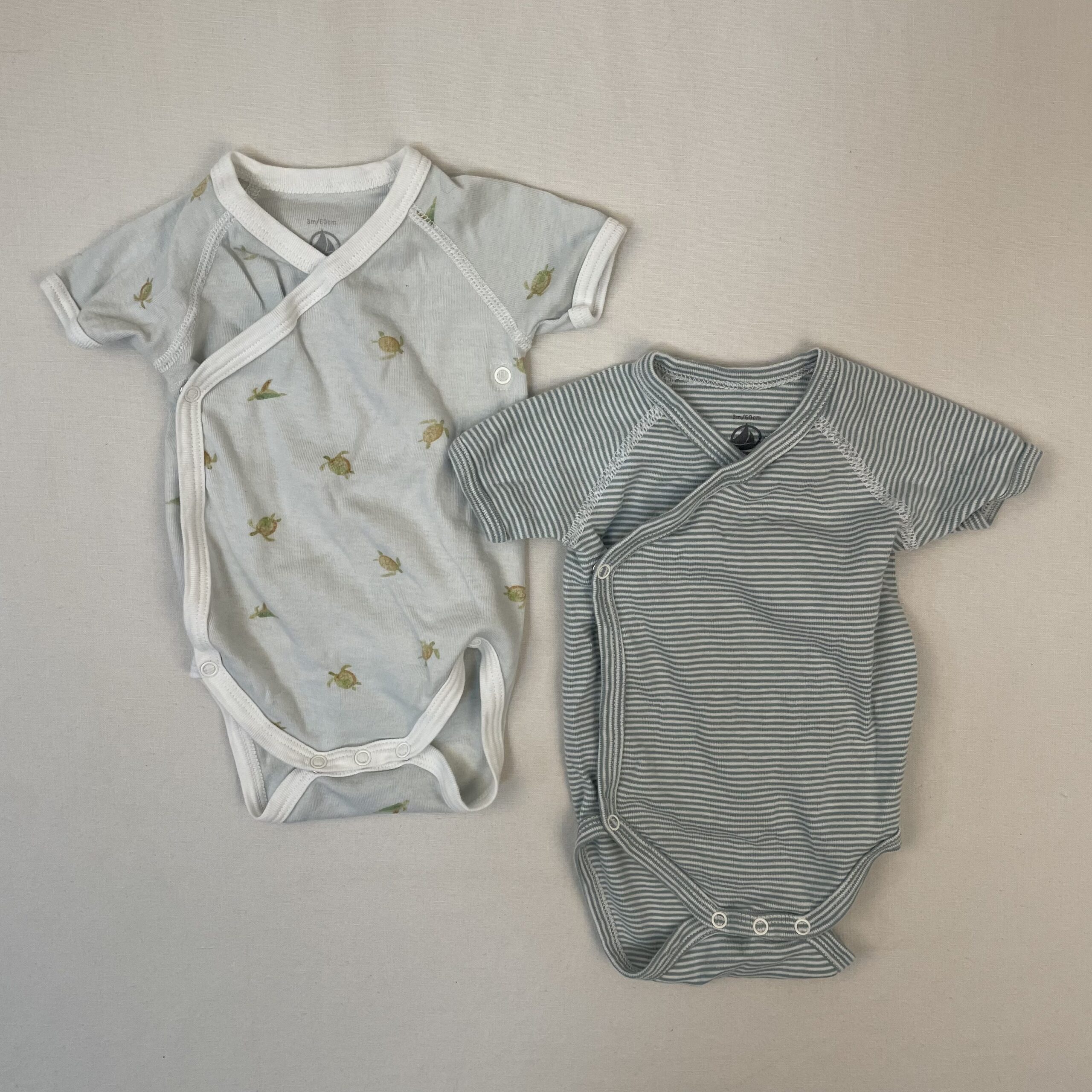 2 bodies - Petit Bateau - 3M