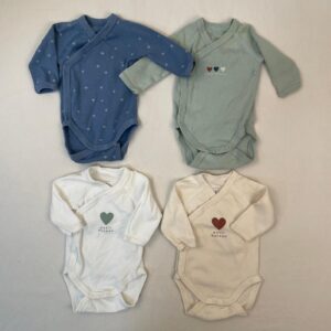 4 bodies - Petit Bateau - NAISSANCE