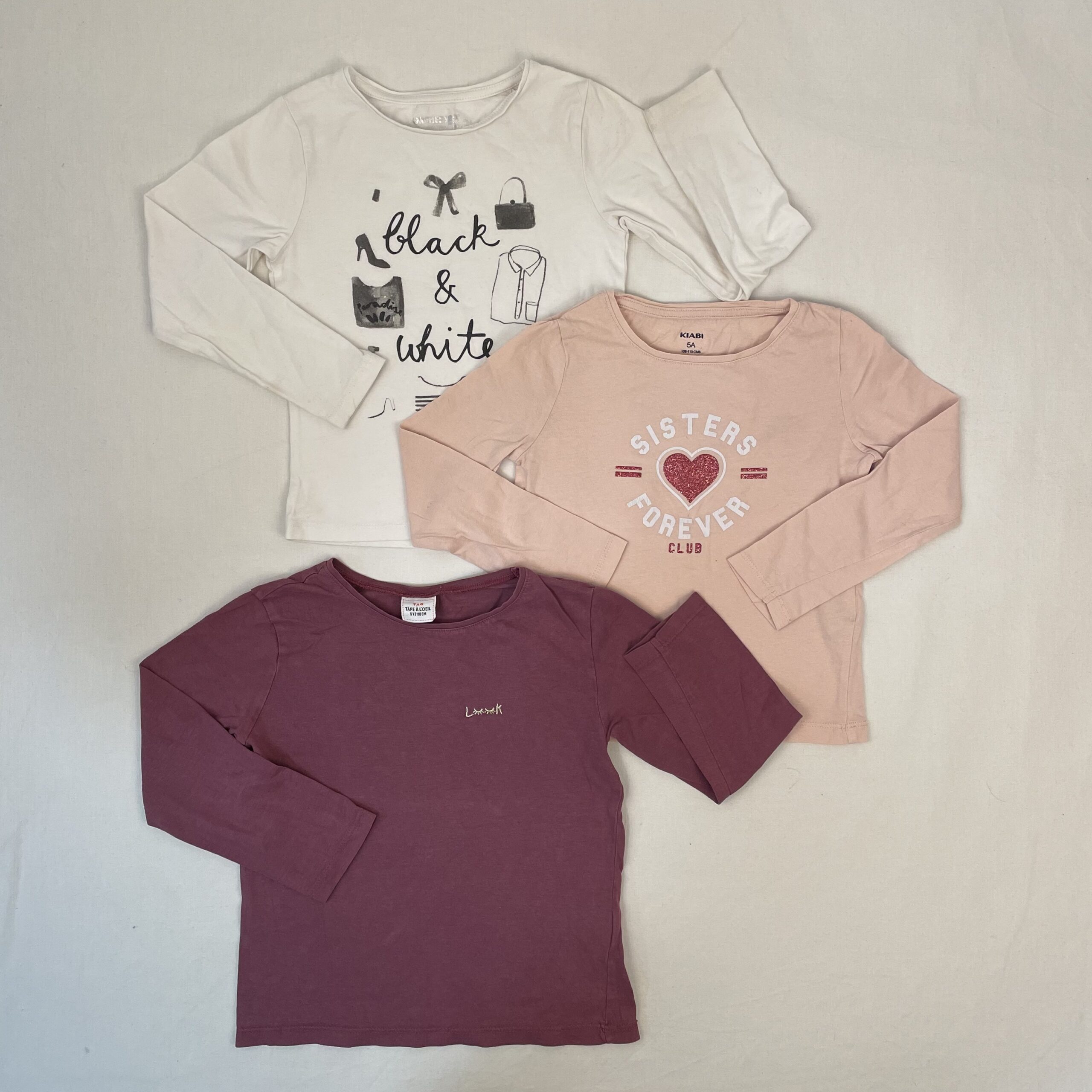 T-shirt manches longues - Multimarques - 5A