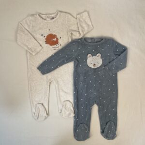 2 pyjamas 1 pièce - Gemo - 2A