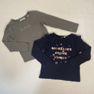 T-shirt manches longues - Multimarques - 3A