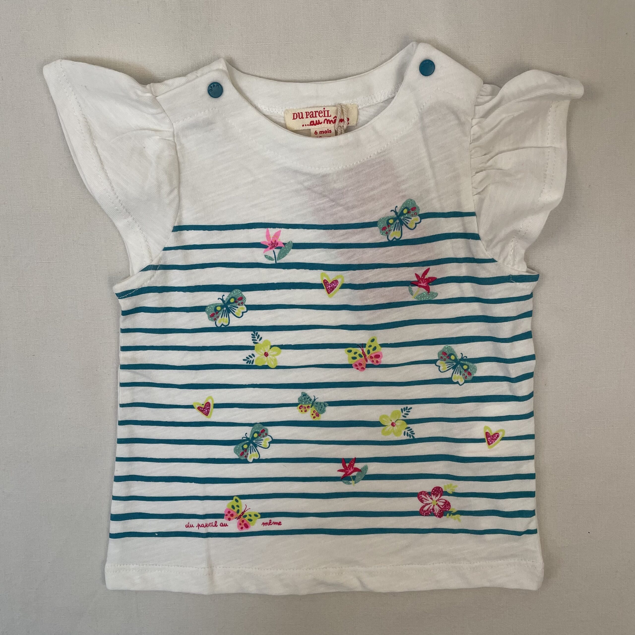 T-shirt manches courtes - Du Pareil au Même - 6M