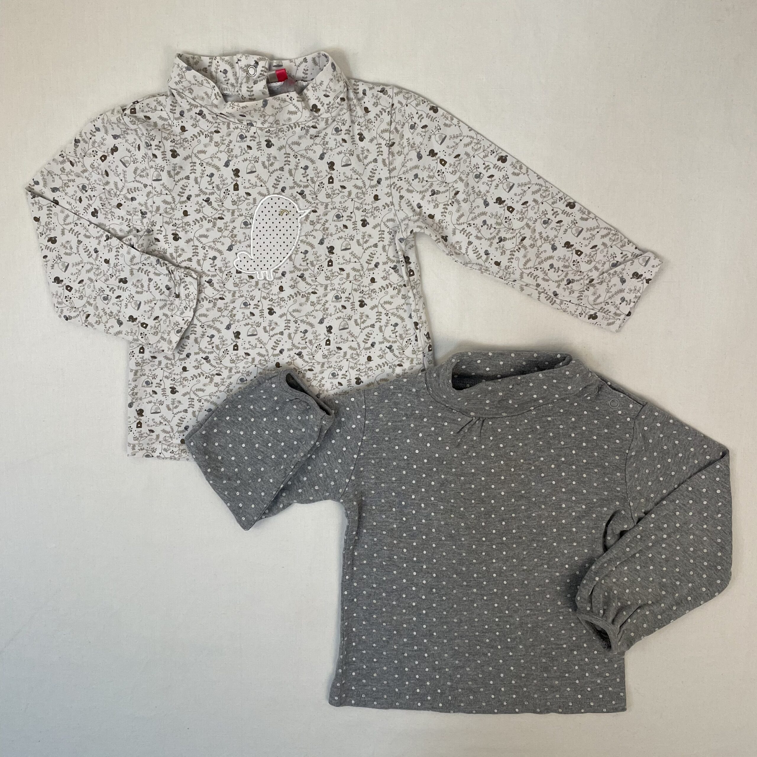 T-shirt col roulé - Multimarques - 2A