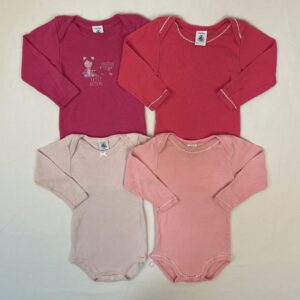4 bodies - Petit Bateau - 12M