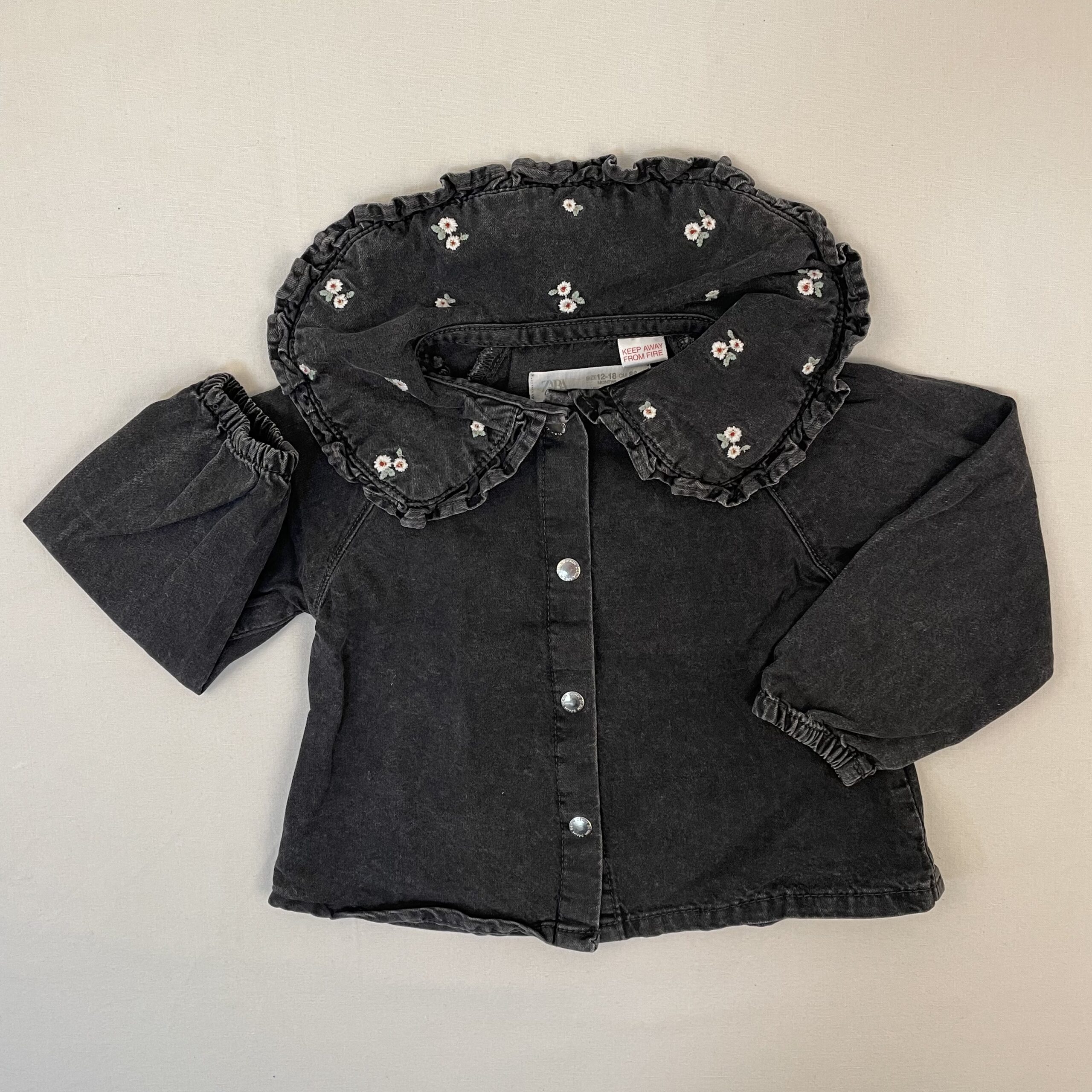 Chemise manches longues - Zara - 18M