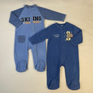 2 pyjamas 1 pièce - Tex - 18M