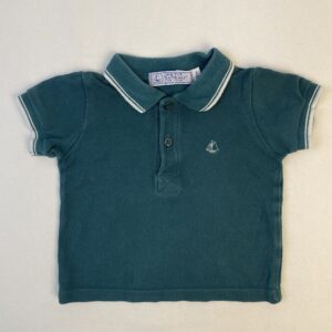 Polo manches courtes - Petit Bateau - 12M