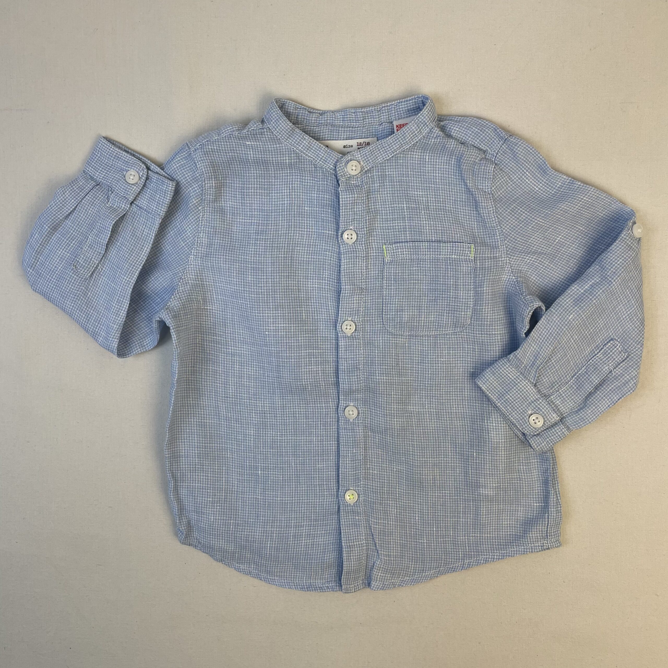 Chemise manches longues - Zara - 18M