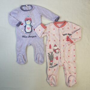 2 pyjamas 1 pièce - In Extenso - 9M