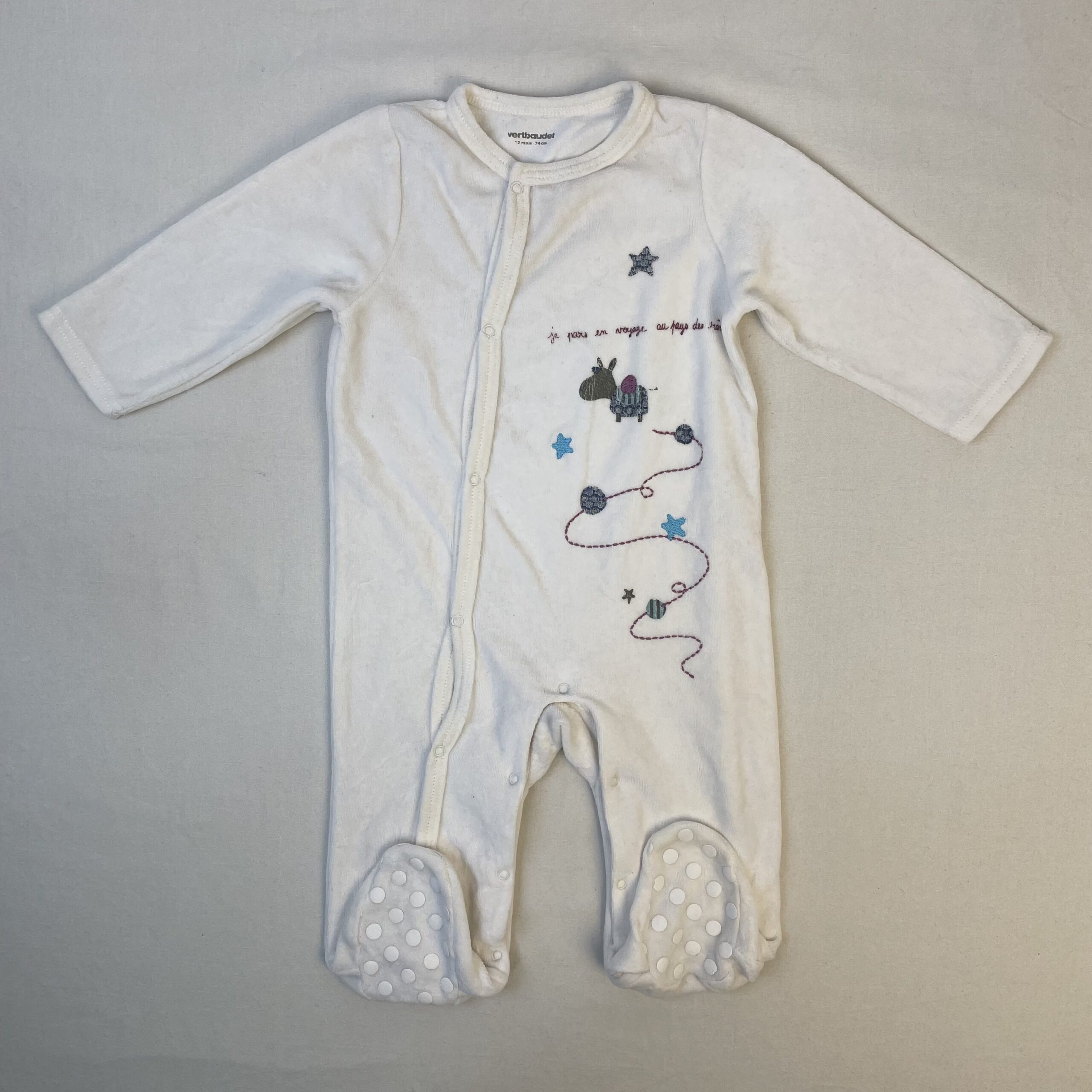 Pyjama 1 pièce - Vertbaudet - 12M