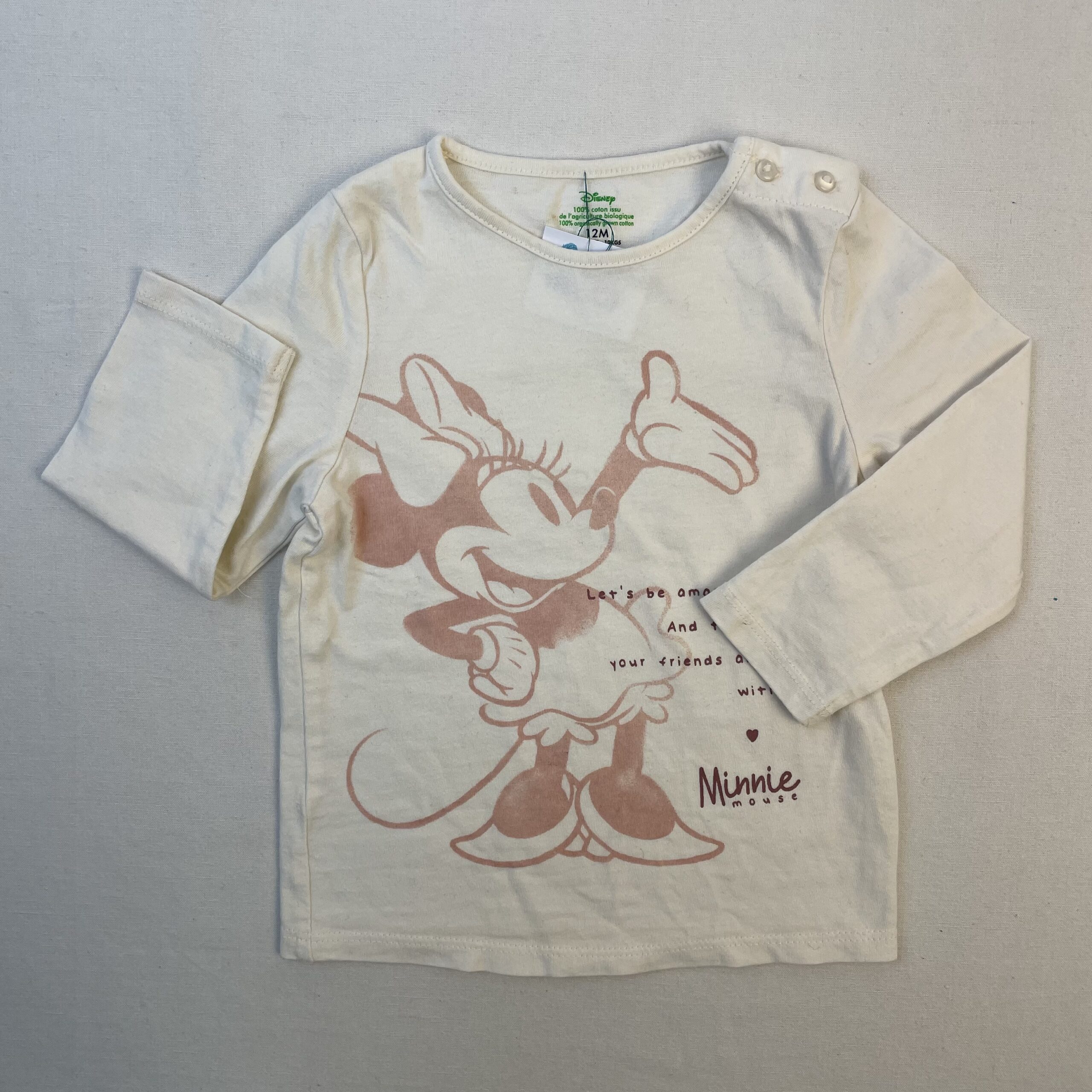 T-shirt manches longues - Disney - 12M