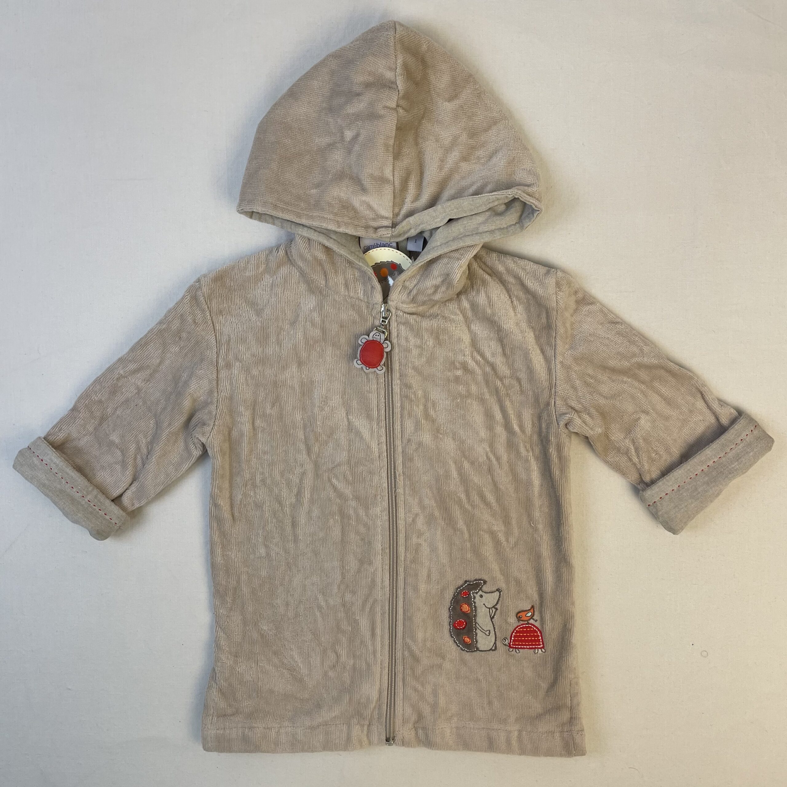 Peignoir - Carré Blanc - 12M