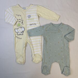 2 pyjamas 1 pièce - Multimarques - 18M