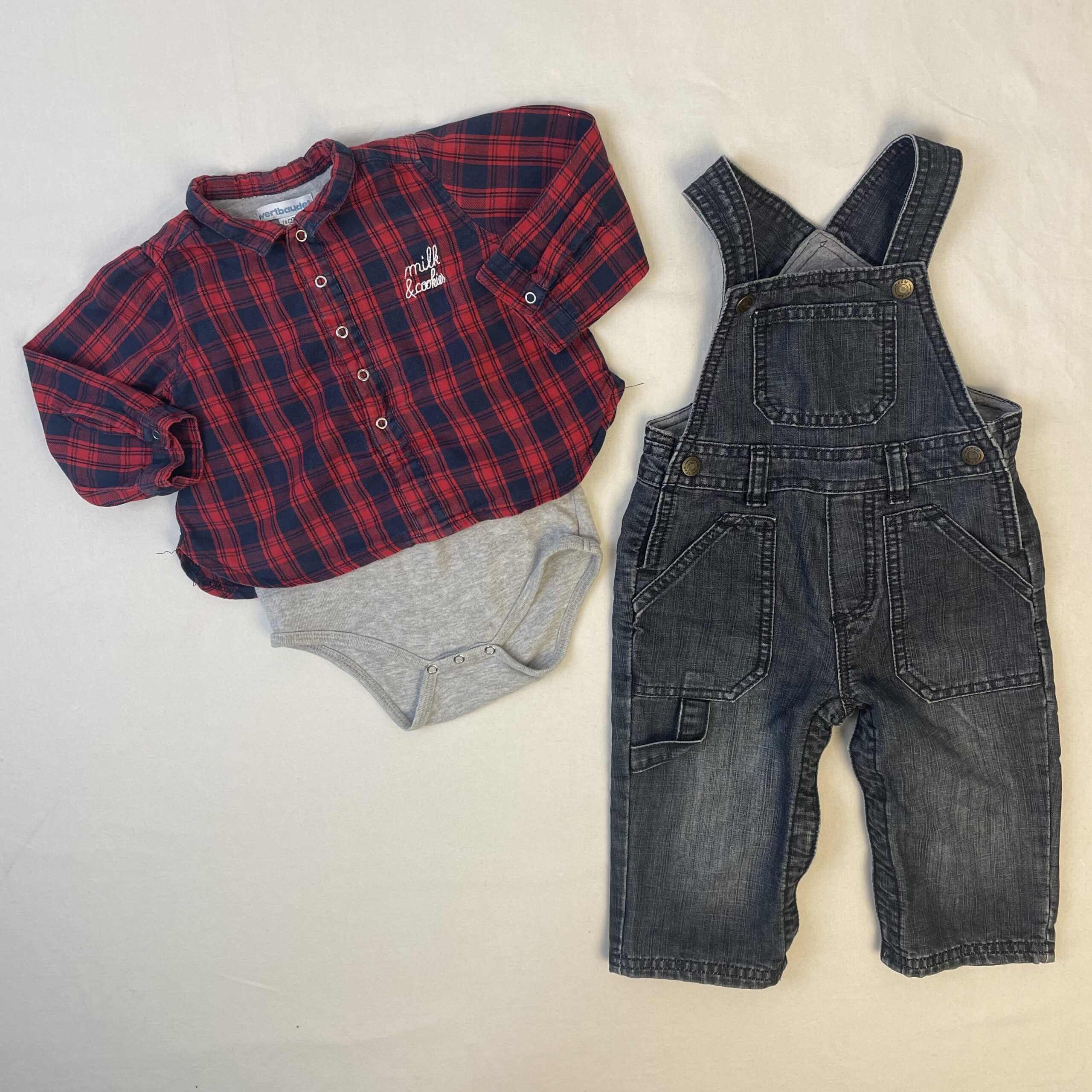 Salopette - Du Pareil au Même - 12M – Image 2