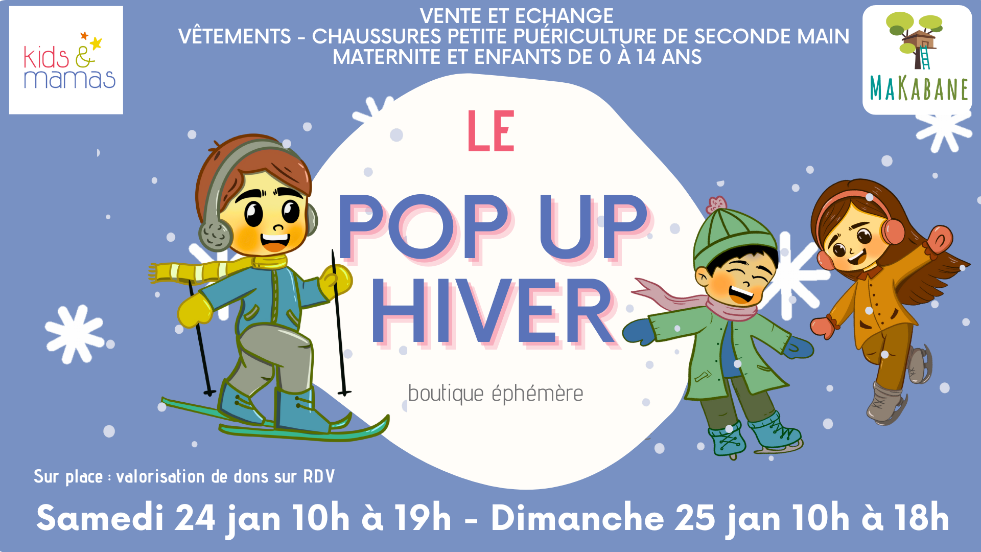 Pop up hiver à MaKabane