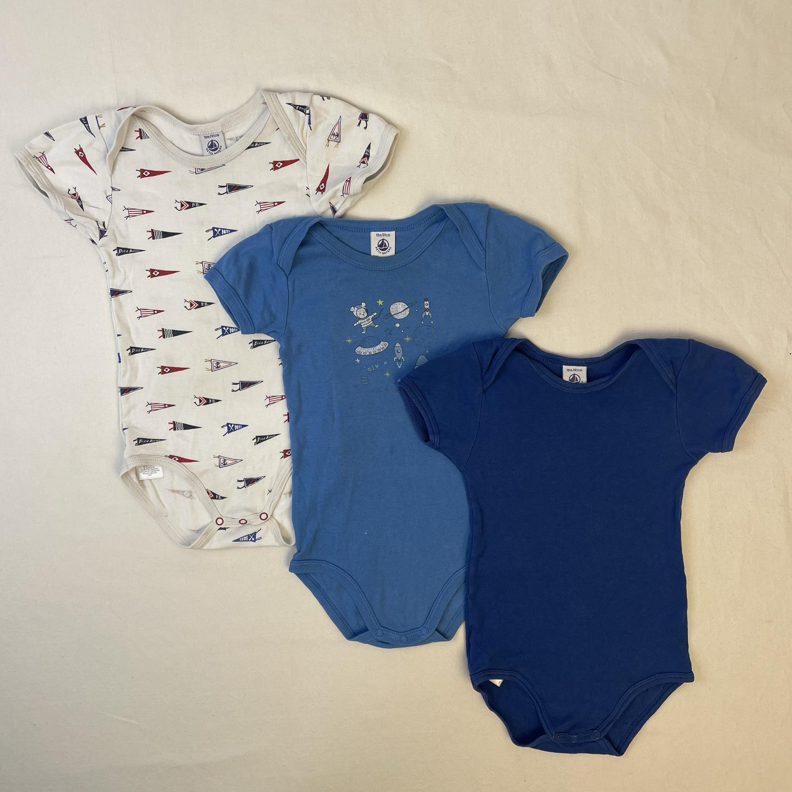 3 bodies - Petit Bateau - 18M