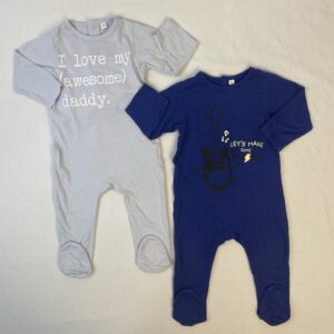 2 pyjamas 1 pièce - Carrefour - 18M