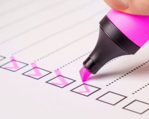 Checklist écologique