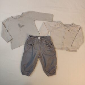 Ensemble 3 pièces - Multimarques - 12M