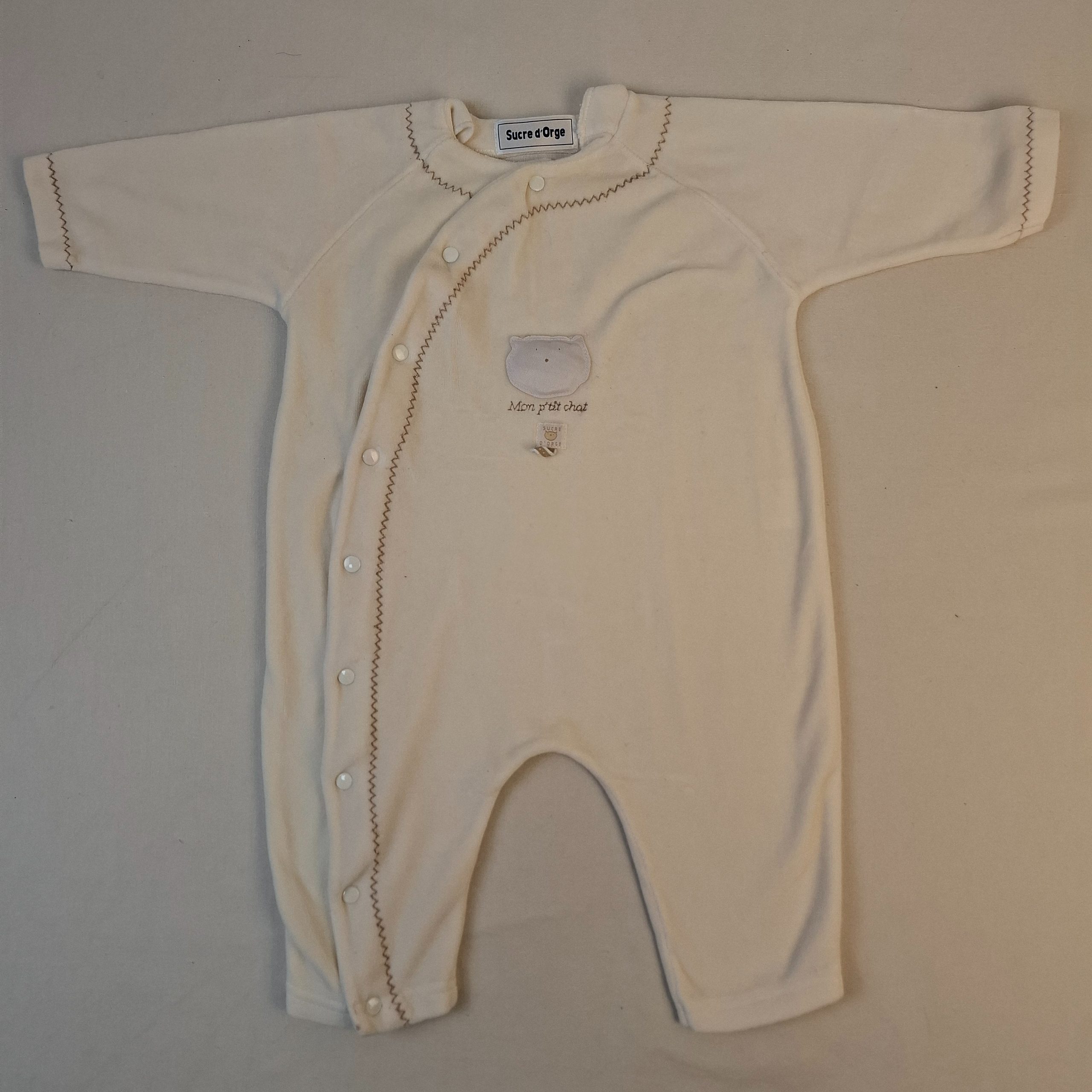 Pyjama 1 pièce - Sucre d'Orge - 12M