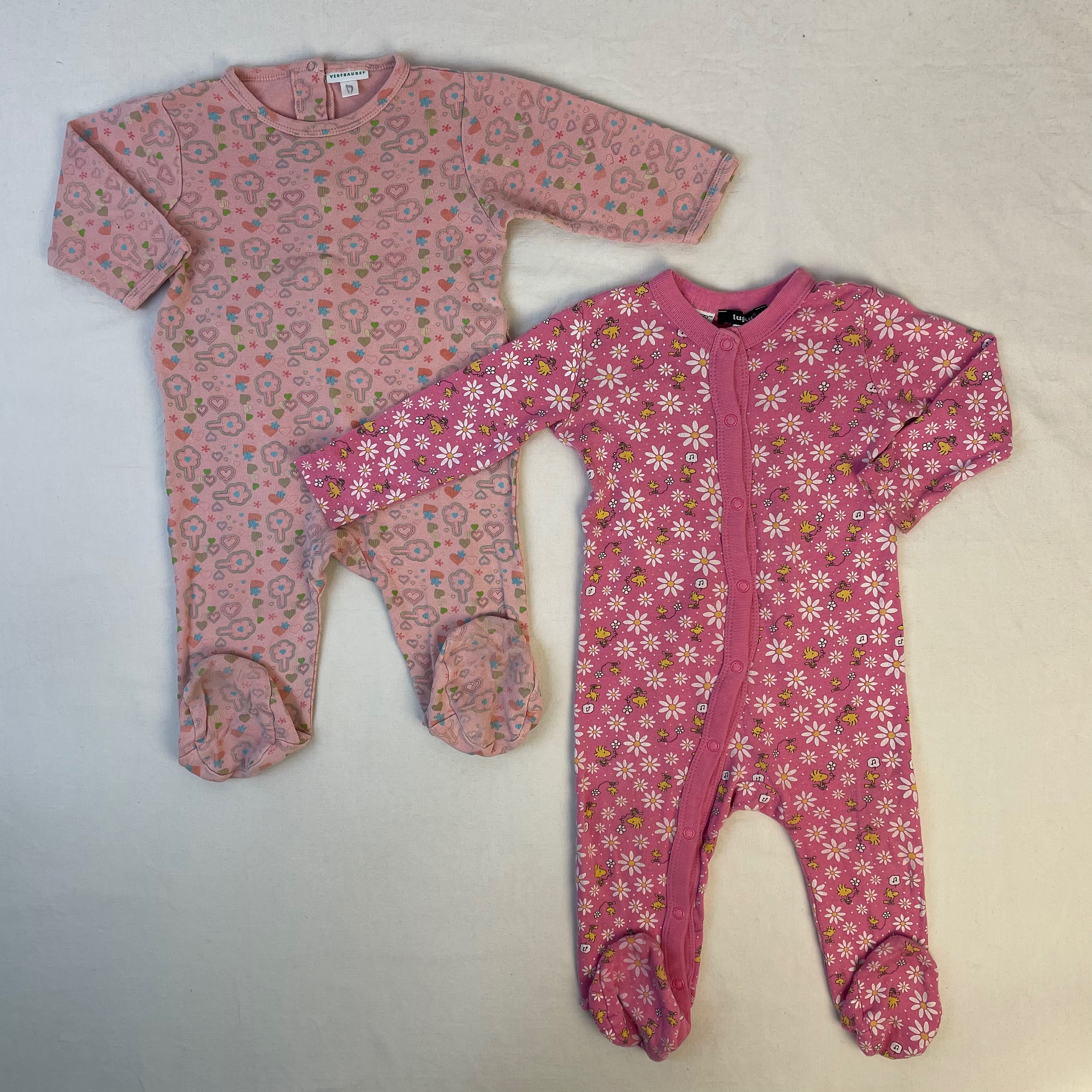 2 pyjamas 1 pièce - Multimarques - 9M