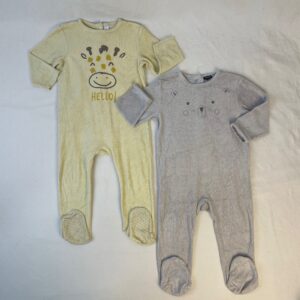 2 pyjamas 1 pièce - Multimarques - 2A