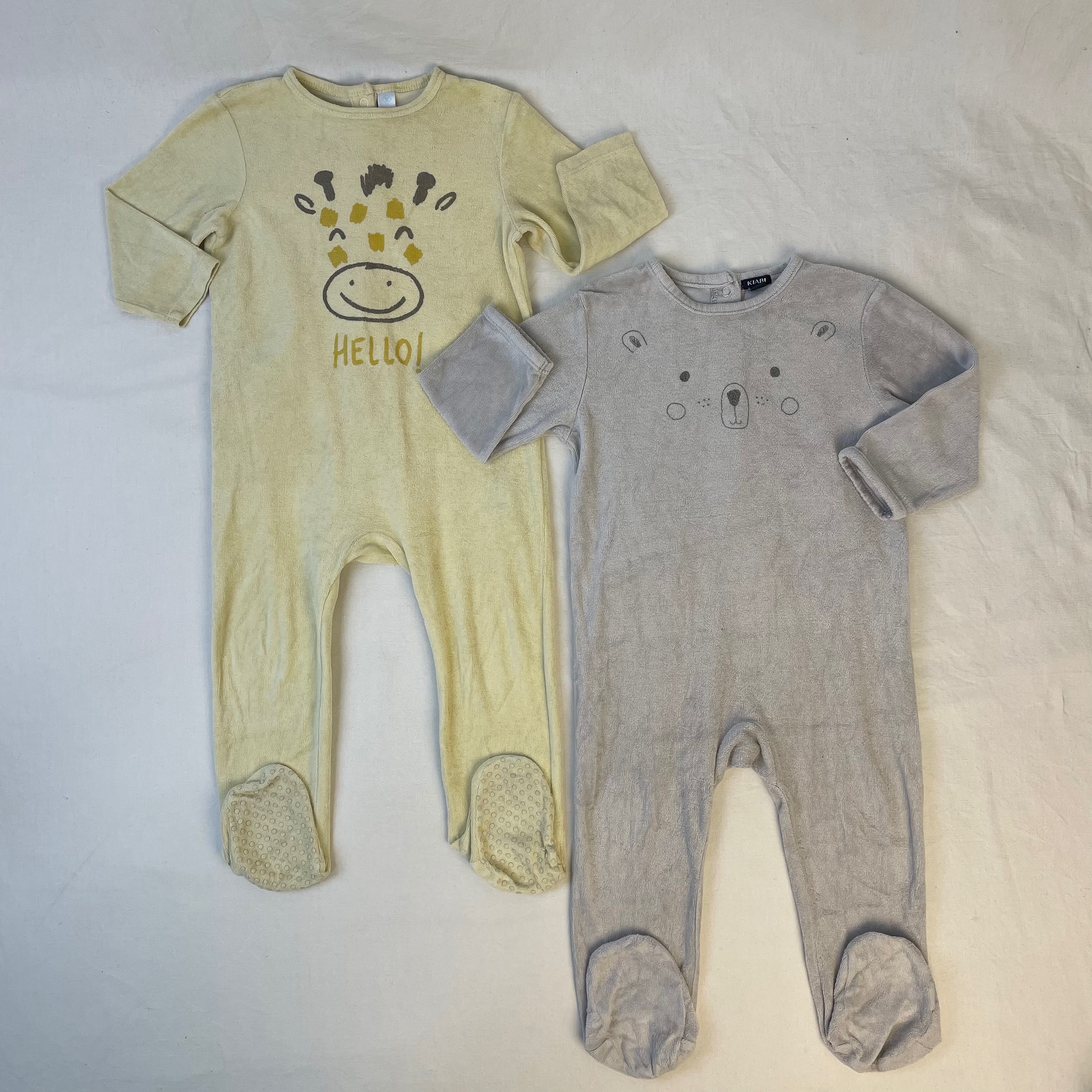 2 pyjamas 1 pièce - Multimarques - 2A