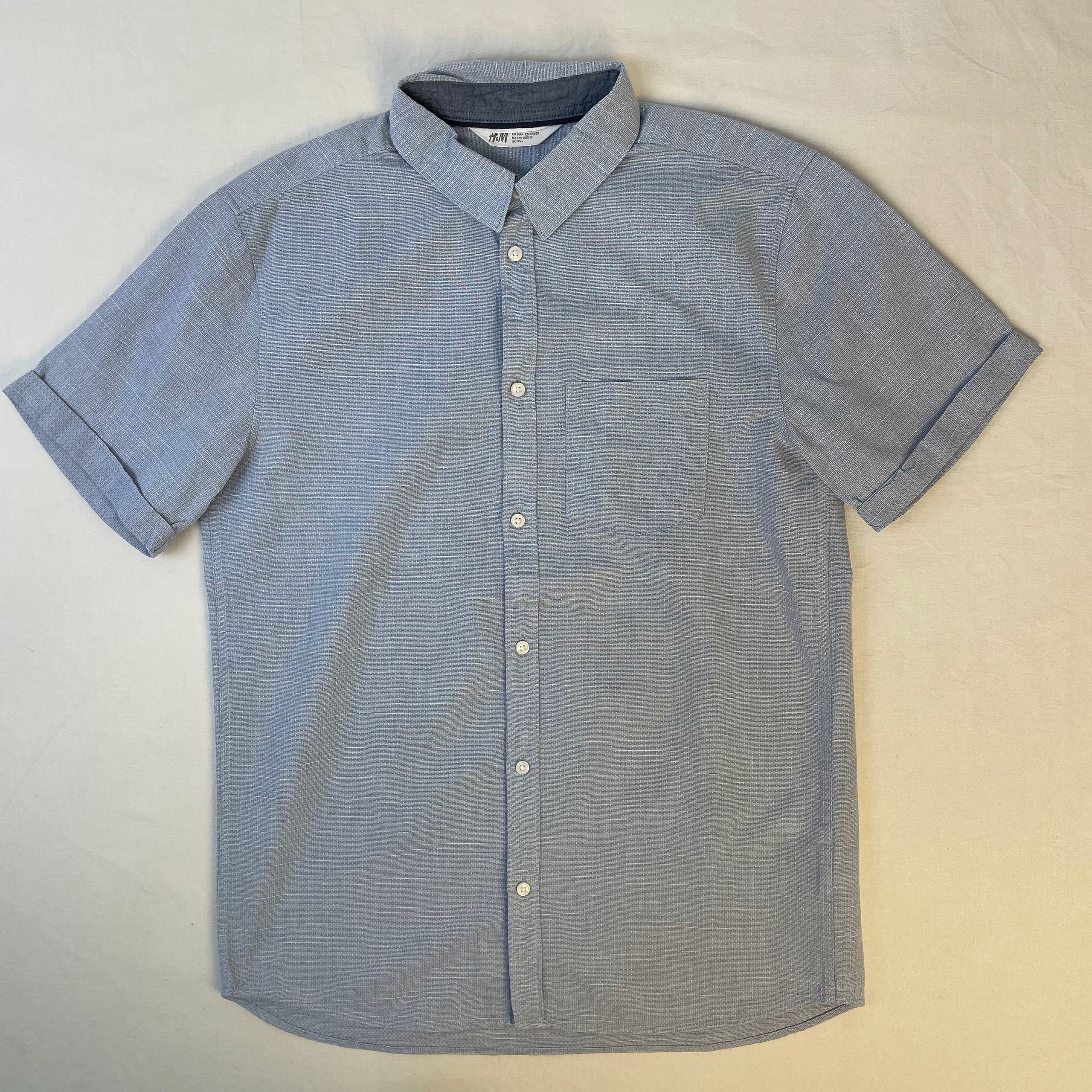 Chemise manches courtes - H&M - 14A