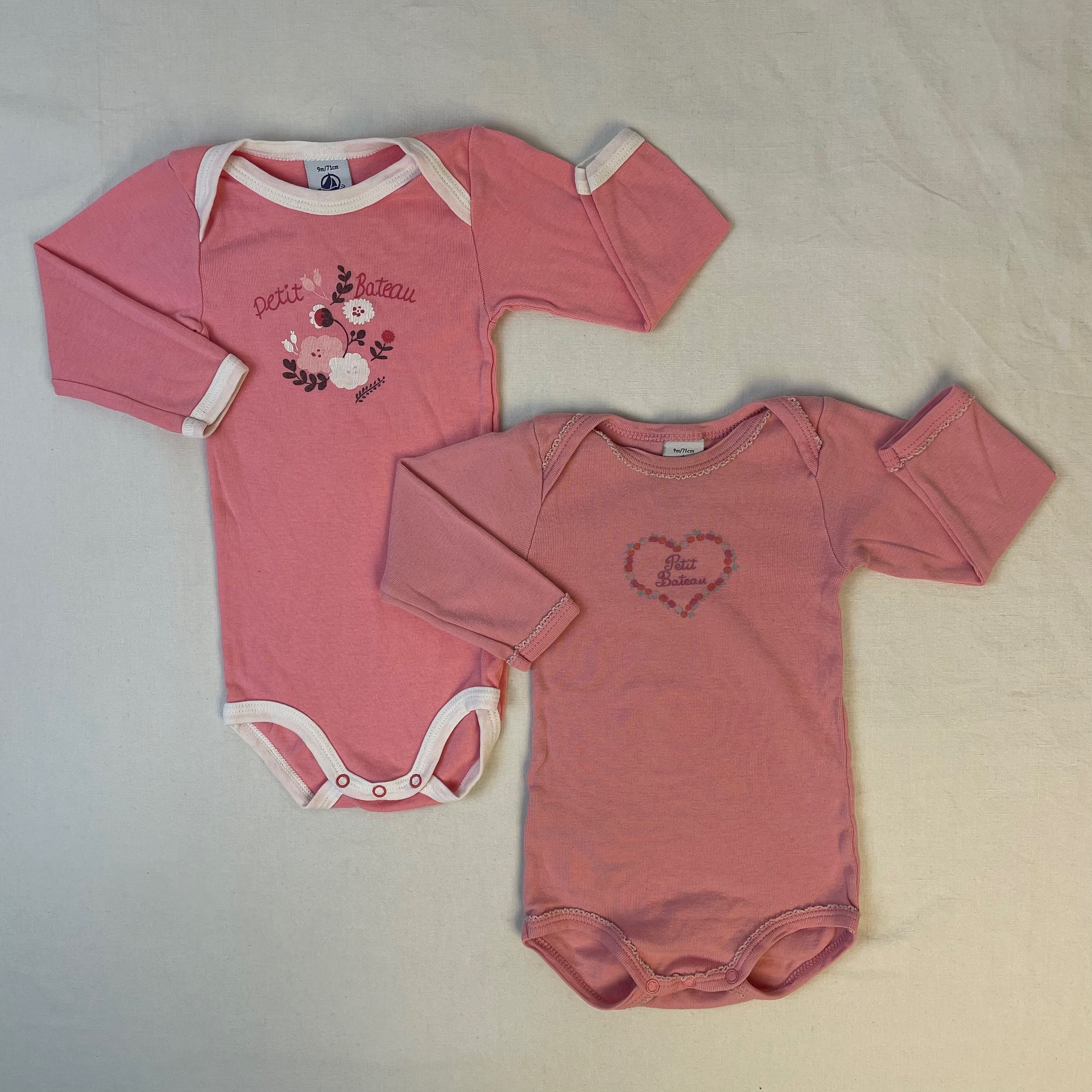 2 bodies - Petit Bateau - 9M