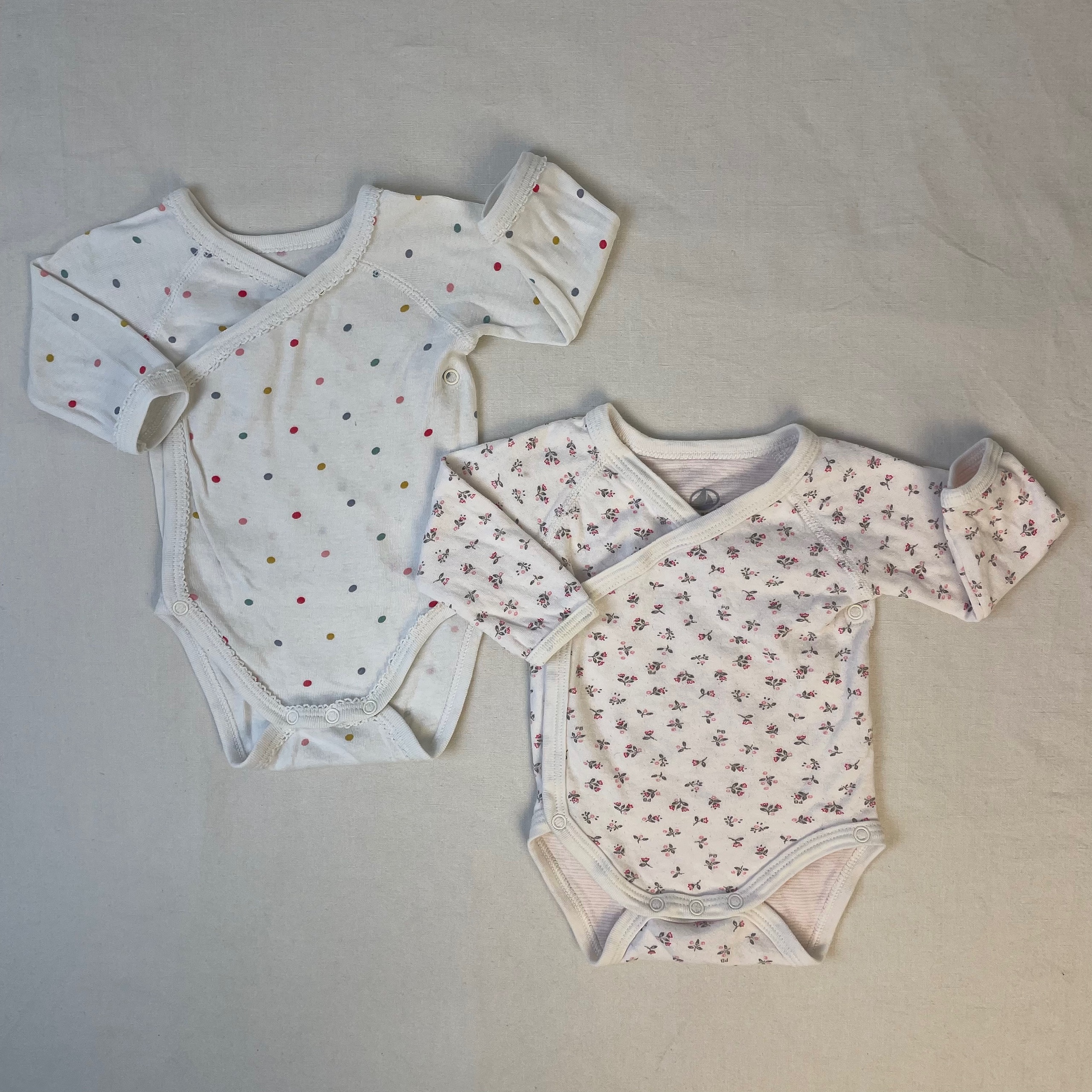 2 bodies - Petit Bateau - 1M
