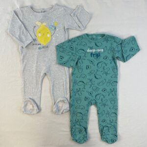 2 pyjamas 1 pièce - Multimarques - 2A