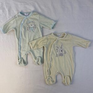 2 pyjamas 1 pièce - Kitchoun - 3M