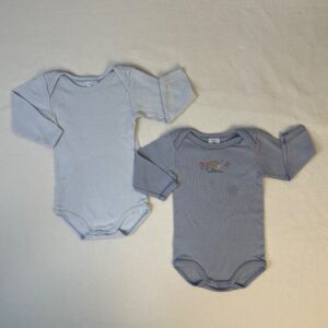 2 bodies - Petit Bateau - 6M