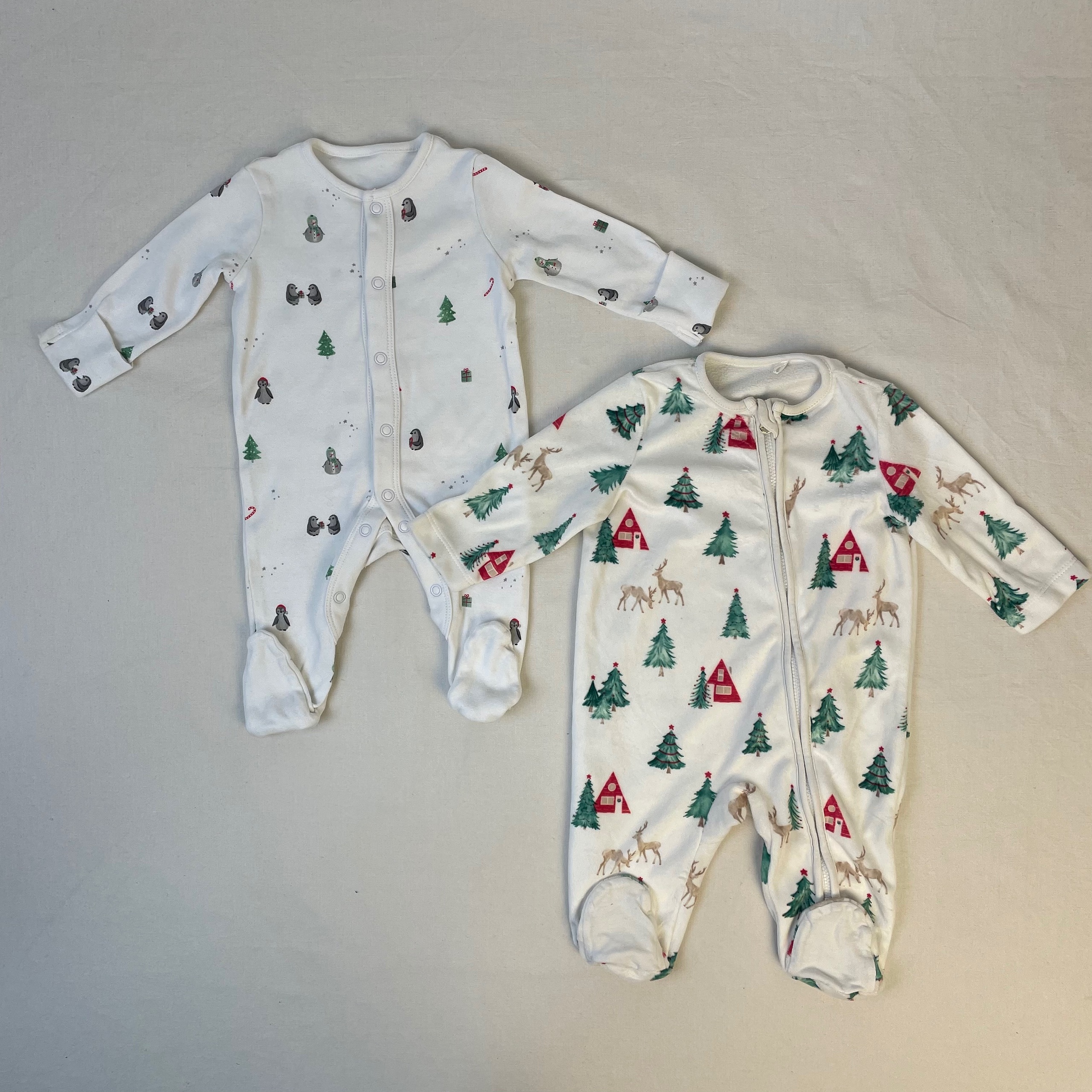 2 pyjamas 1 pièce - Dunnes Stores - 3M